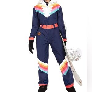 Tipsy Elves Performance Ski Insulated Ski Suit(Size XS)